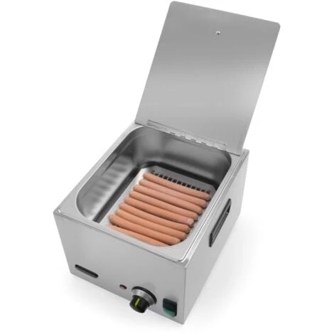 HENDI 240502 Scaldawürstel Elettrico Kitchen Line 10 Litri 3 HENDI 240502 Scaldawürstel Elettrico Kitchen Line 10 Litri