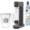 Philips Water Kit Completo Gasatore GoZero Colore Nero + Caraffa Filtrante Da 2,6 Litri -Piccoli Elettrodomestici Negozio 88589707 1