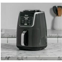 Ninja AF160EU Friggitrice Ad Aria 6 Funzioni Di Cottura Antiaderente 1750 W 5.2 Litri Piastra Rivestita In Ceramica Nero -Piccoli Elettrodomestici Negozio 88707150 3