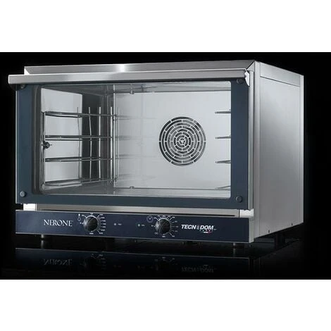 Forno Tecnodom 600 Meccanico Porta A Bandiera Destra Meccanico A Convezione, Senza Grill, 3 Teglie O Griglie 600 X 400 Mm 3 Forno Tecnodom 600 Meccanico Porta A Bandiera Destra Meccanico A Convezione, Senza Grill, 3 Teglie O Griglie 600 X 400 Mm