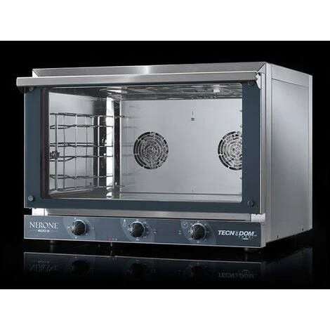 Forno Tecnodom 600 Grill Meccanico Porta A Bandiera Sinistra Meccanico A Convezione, Con Grill, 3 Teglie O Griglie 600 X 400 Mm 3 Forno Tecnodom 600 Grill Meccanico Porta A Bandiera Sinistra Meccanico A Convezione, Con Grill, 3 Teglie O Griglie 600 X 400 Mm