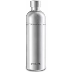 Philips GoZero - Bottiglia Per Soda Maker, 1 Litro, Acciaio Inox ADD917SST/10