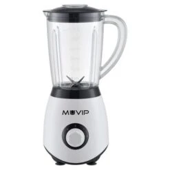 Buck Muvip 1300w 1,5l Frullatore A Caraffa - 2 Velocità - Lame In Acciaio Inox - Funzione Tritaghiaccio - Blocco Di Sicurezza - Blocco Di Sicurezza