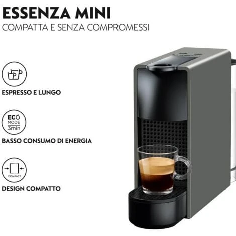 Krups Essenza Mini XN110B10 Manuale Macchina Per Caffè A Capsule 0,6 L 4 Krups Essenza Mini XN110B10 Manuale Macchina Per Caffè A Capsule 0,6 L - immagine 2