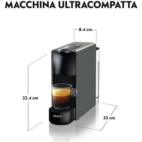Krups Essenza Mini XN110B10 Manuale Macchina Per Caffè A Capsule 0,6 L 5 Krups Essenza Mini XN110B10 Manuale Macchina Per Caffè A Capsule 0,6 L - immagine 3