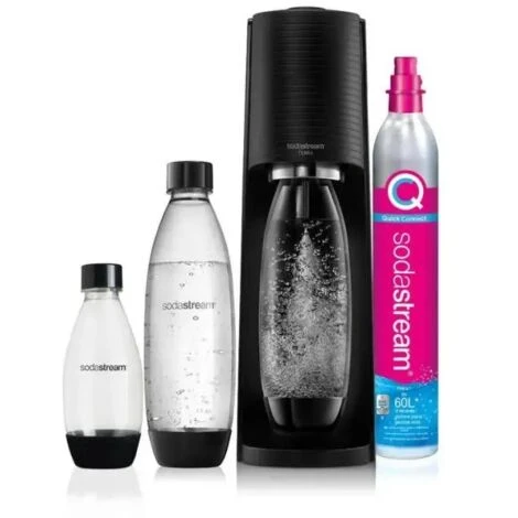 SODASTREAM GASATORE TERRA BLACK 3 SODASTREAM GASATORE TERRA BLACK