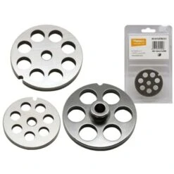 PIASTRE P/TRITACARNE N. 5 FORI MM.10