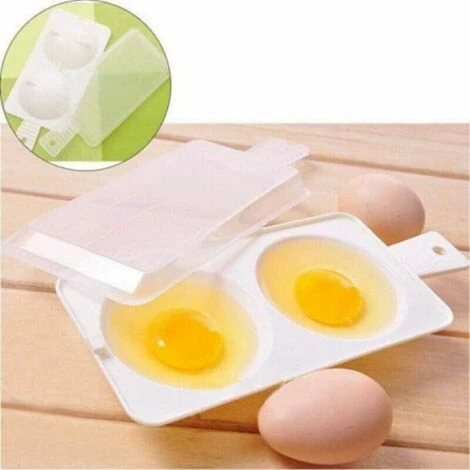 Piastra A Vapore Speciale Per Forno A Microonde Love Breakfast Steamer Egg Stampo Per Uova In Plastica Resistente Al Calore 5 Piastra A Vapore Speciale Per Forno A Microonde Love Breakfast Steamer Egg Stampo Per Uova In Plastica Resistente Al Calore - immagine 3