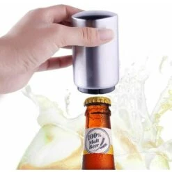 Apribottiglie Per Birra Magnete Apribottiglie In Acciaio Inossidabile Con Tappo A Pressione -Piccoli Elettrodomestici Negozio 94723012 4