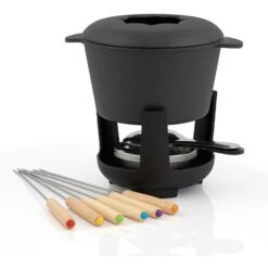 BBQ-Toro Set Per Fonduta In Ghisa Da 13 Pezzi Per 6 Persone 1 L Stagionato -Piccoli Elettrodomestici Negozio 94789799 4