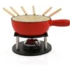 BBQ-Toro Set Per Fonduta In Ghisa Da 9 Pezzi Per 6 Persone 2 L Smaltato, Rosso -Piccoli Elettrodomestici Negozio 94789815 1