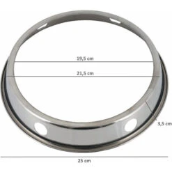 Mahlzeit Anello Wok In Acciaio Inox Ø 19,5 Cm Anello Wok Per Wok Con Base Tonda 9 Mahlzeit Anello Wok In Acciaio Inox Ø 19,5 Cm Anello Wok Per Wok Con Base Tonda -Piccoli Elettrodomestici Negozio 94789893 4