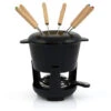 BBQ-Toro Set Per Fonduta In Ghisa Da 13 Pezzi Per 6 Persone 1 L Nero Smaltato