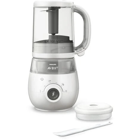 Philips Avent SCF883/01 - Robot Da Cucina 4 In 1 Per Porridge, Cottura A Vapore, Frigorifero, Congelamento E Riscaldamento Da Una Ciotola 3 Philips Avent SCF883/01 - Robot Da Cucina 4 In 1 Per Porridge, Cottura A Vapore, Frigorifero, Congelamento E Riscaldamento Da Una Ciotola
