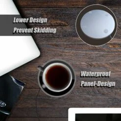 Scaldatazze LITZEE, Scaldatazze, Scaldatazze USB, Scaldatazze Da Tavolo Portatile, Per Scaldatazze Per Cacao, Tè, Latte, Bevande, Per Regali Di Caffè. Platino E Argento 10 Scaldatazze LITZEE, Scaldatazze, Scaldatazze USB, Scaldatazze Da Tavolo Portatile, Per Scaldatazze Per Cacao, Tè, Latte, Bevande, Per Regali Di Caffè. Platino E Argento -Piccoli Elettrodomestici Negozio 96299360 4