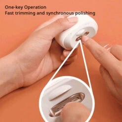 Seemagic Tagliaunghie Elettrico Automatico Con Illuminazione Tagliaunghie Anti-spruzzo Tagliaunghie Manicure Per Bambino Tagliaunghie Sicuro Per Adulti Manicure Bianco -Piccoli Elettrodomestici Negozio 96717050 3