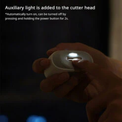 Seemagic Tagliaunghie Elettrico Automatico Con Illuminazione Tagliaunghie Anti-spruzzo Tagliaunghie Manicure Per Bambino Tagliaunghie Sicuro Per Adulti Manicure Bianco -Piccoli Elettrodomestici Negozio 96717050 4