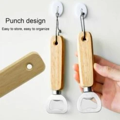 Apribottiglie Apribottiglie, 10 Pezzi Apribottiglie Per Birra Con Manico In Legno Apribottiglie Portatile Durevole In Legno Naturale -Piccoli Elettrodomestici Negozio 98755187 3