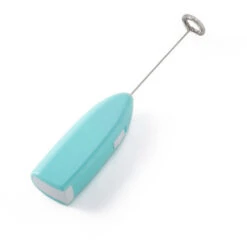 Frullino Per Uova Elettrico Portatile Frusta Per Latte Frullino Per Caffè Montalatte Per Latte Di Capra Blu