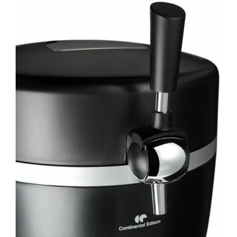 CONTINENTAL EDISON Distributore Di Birra 5L MB5B3 - Nero 4 CONTINENTAL EDISON Distributore Di Birra 5L MB5B3 - Nero - immagine 2