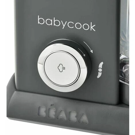 Beaba, Babycook Solo, Robot Bébé, Grigio Scuro 6 Beaba, Babycook Solo, Robot Bébé, Grigio Scuro - immagine 4
