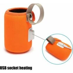 Borsa Scaldabiberon USB, Custodia Termica Per Bottiglia Custodia Termica Per Conservazione Del Calore USB Custodia Termica Per Bottiglia Lavabile Per Viaggi All'aperto (arancione), 10 Borsa Scaldabiberon USB, Custodia Termica Per Bottiglia Custodia Termica Per Conservazione Del Calore USB Custodia Termica Per Bottiglia Lavabile Per Viaggi All'aperto (arancione), -Piccoli Elettrodomestici Negozio 99776653 4