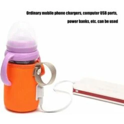 Borsa Scaldabiberon USB, Custodia Termica Per Bottiglia Custodia Termica Per Conservazione Del Calore USB Custodia Termica Per Bottiglia Lavabile Per Viaggi All'aperto (arancione), 11 Borsa Scaldabiberon USB, Custodia Termica Per Bottiglia Custodia Termica Per Conservazione Del Calore USB Custodia Termica Per Bottiglia Lavabile Per Viaggi All'aperto (arancione), -Piccoli Elettrodomestici Negozio 99776653 5