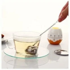 Teiera Tea Ball - Infusore Acciaio Inox (Oro) 9 Teiera Tea Ball - Infusore Acciaio Inox (Oro) -Piccoli Elettrodomestici Negozio 99785881 3